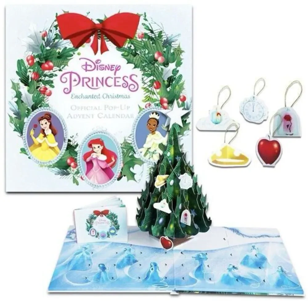 Disney Princess:‎ Enchanted Christmas Advent Pop Up Calendar Sealed